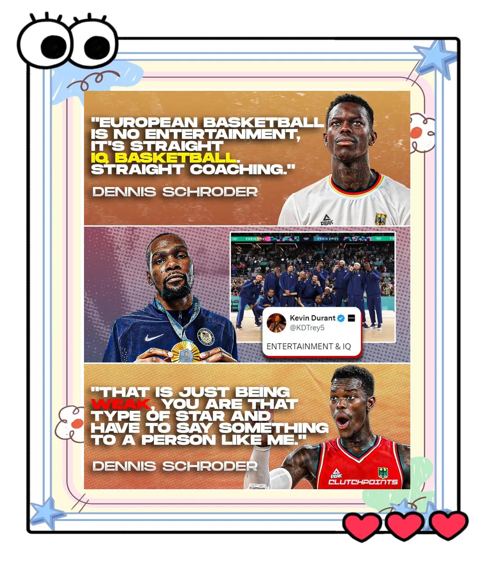  杜兰特连续十二场比赛得分超过挺进下一轮，德国队挑战极限！